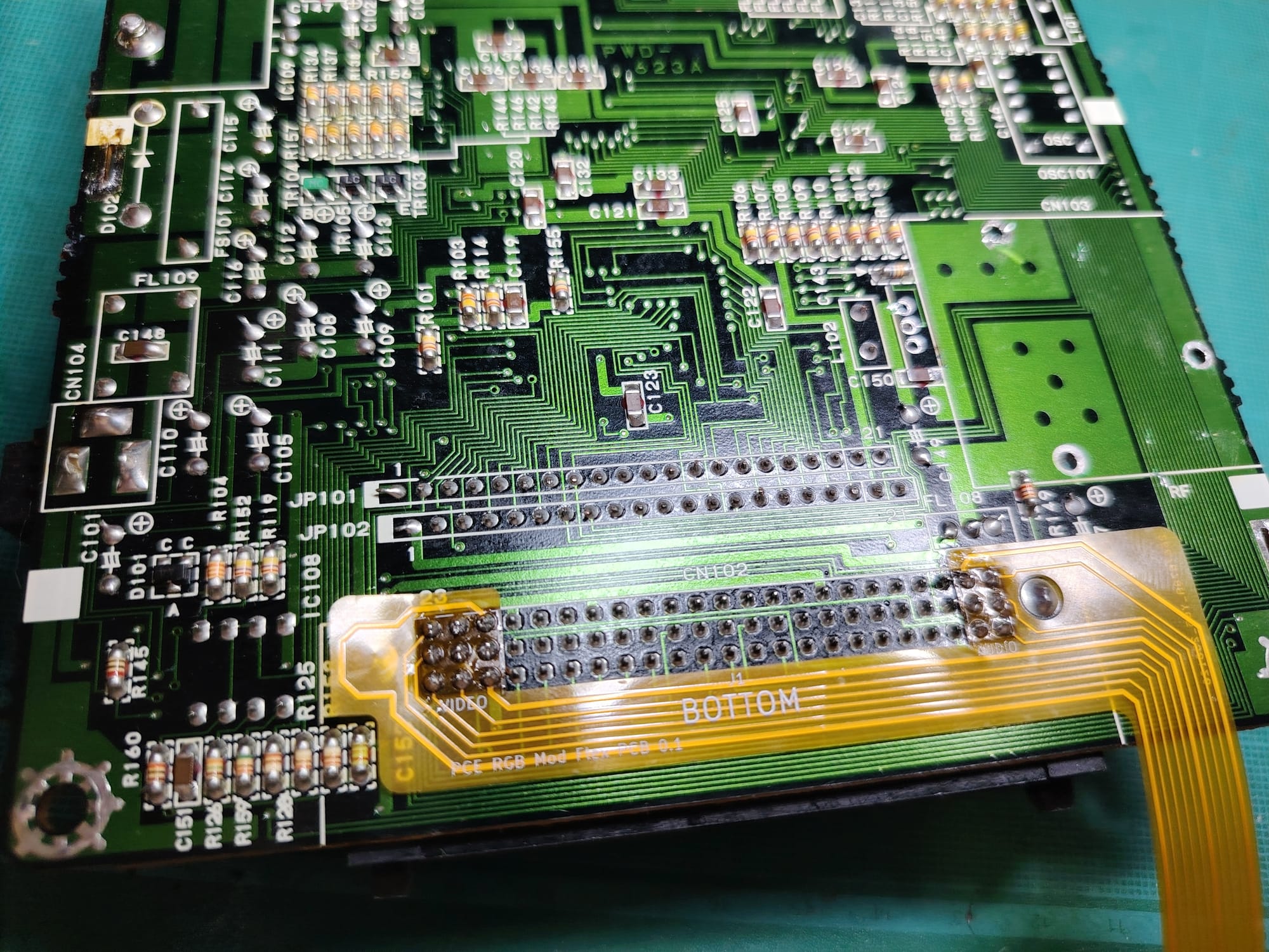 Installer le mod RGB pour PC-Engine