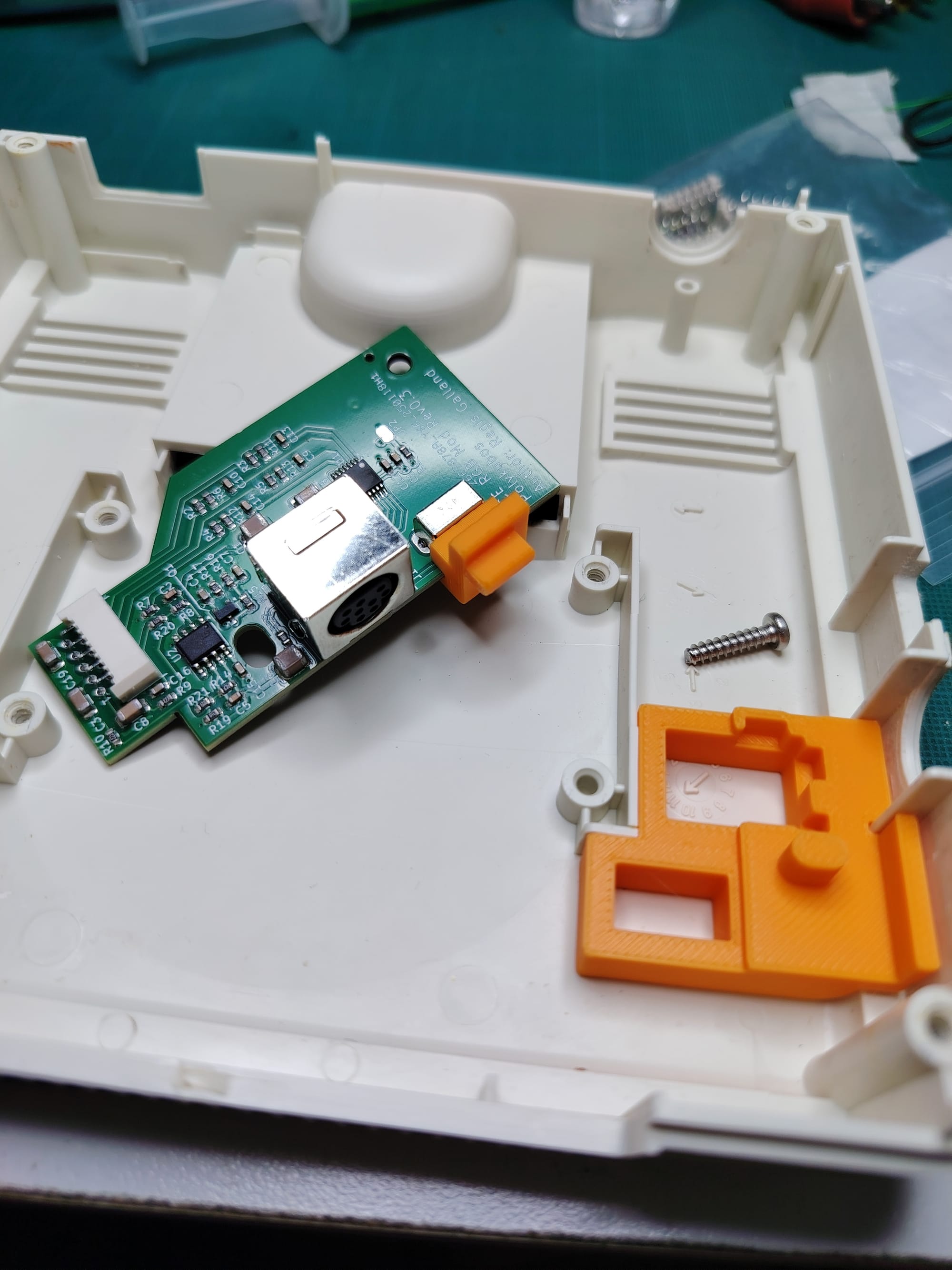 Installer le mod RGB pour PC-Engine