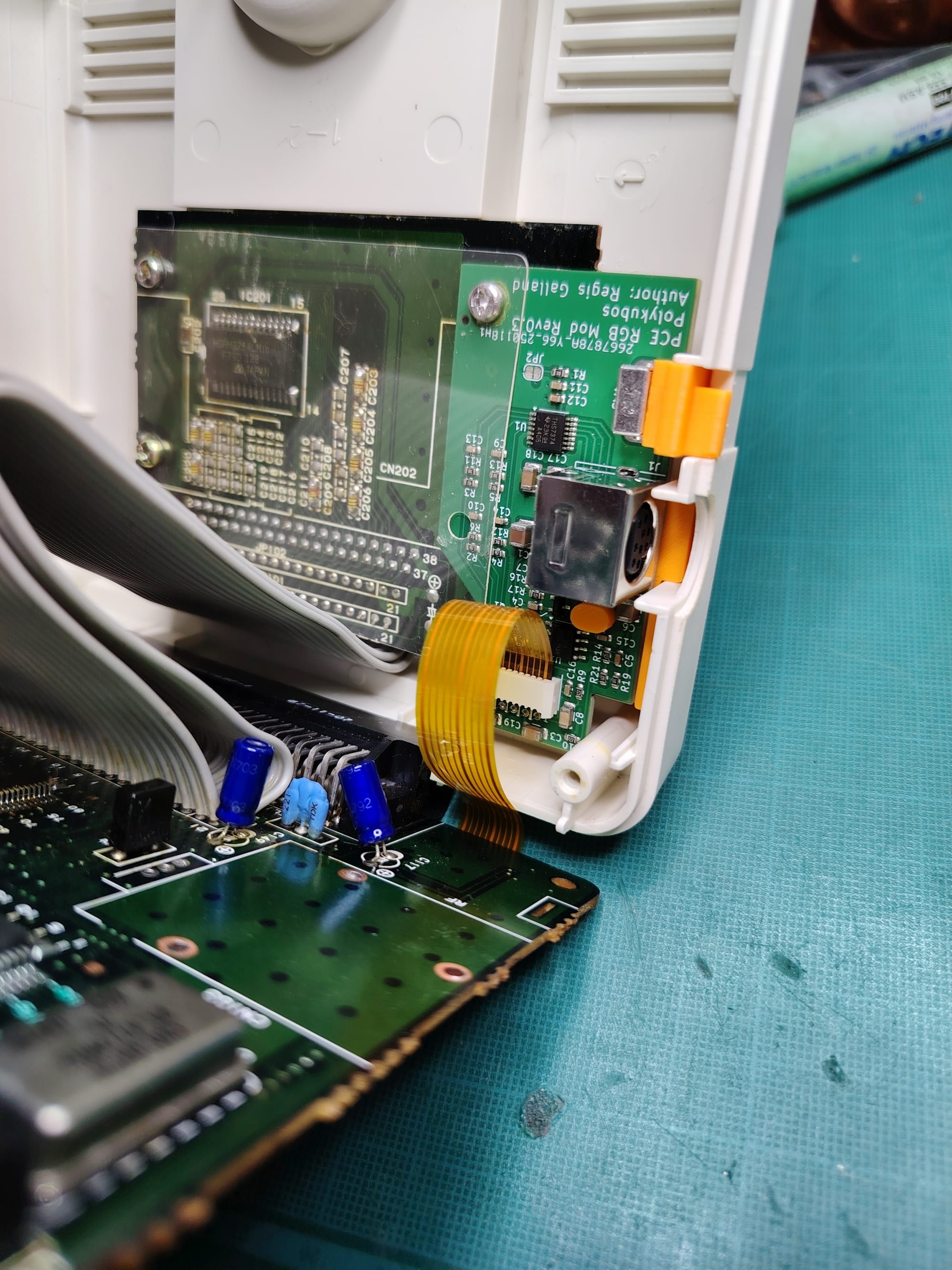 Installer le mod RGB pour PC-Engine