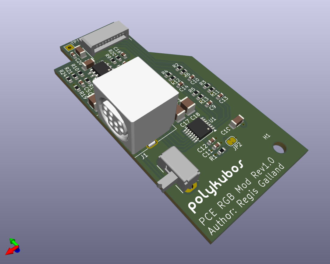 Installer le mod RGB pour PC-Engine
